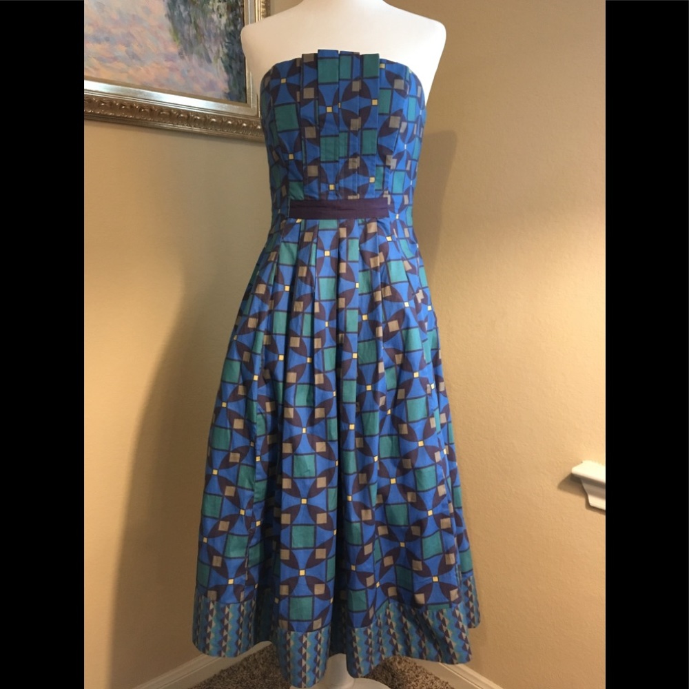 Anthropologie Tracy Reese Plenty Blue Dress